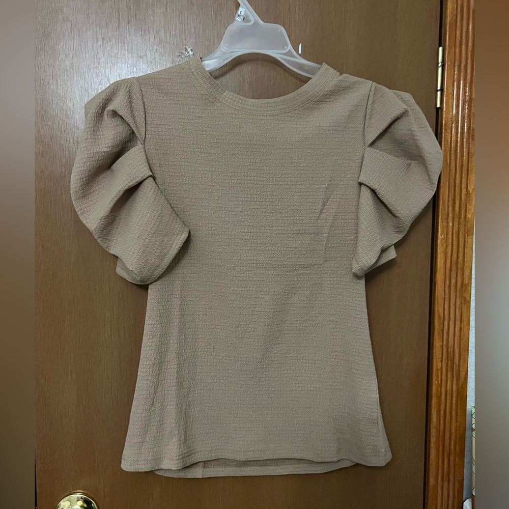 Shein Brown Shirt